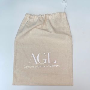 AGL dust bag shoes small handbag purse drawstring canvas